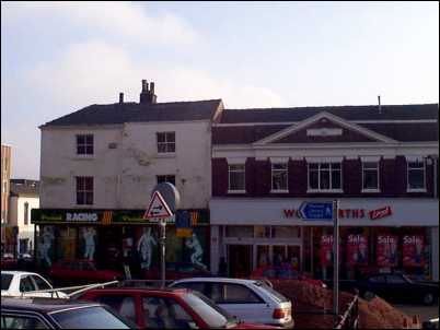 Baines shop at the bottom of St. John's Square