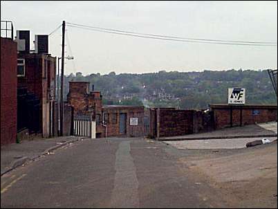 Continuing down Pack Horse Lane