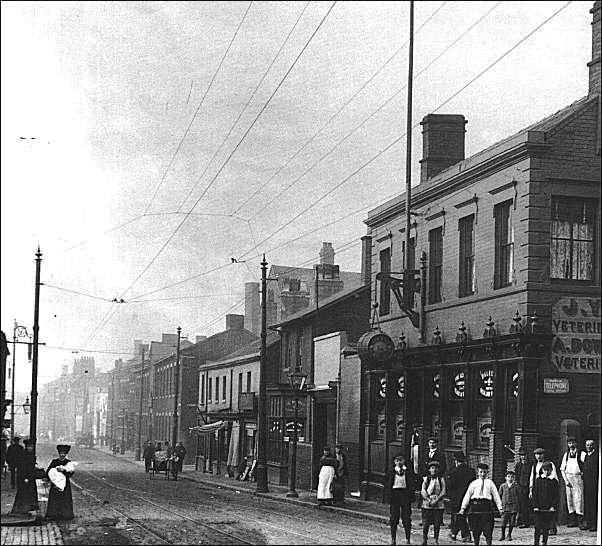 Stafford Street looking into Longton