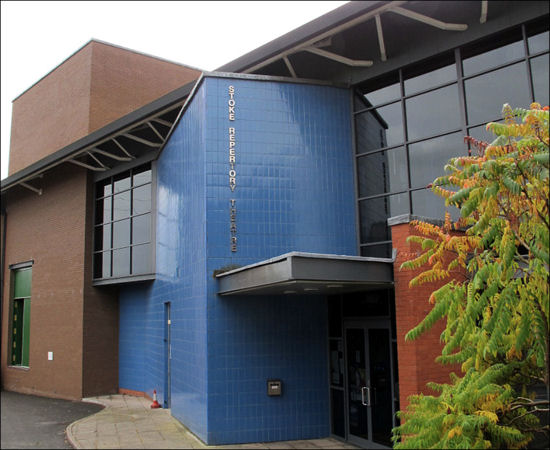 Stoke-on-Trent Repertory Theatre on Leek Road, Stoke-on-Trent