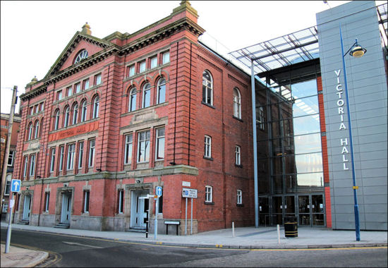 Victoria Hall, Hanley where The Porthill Players have performed a number of concerts