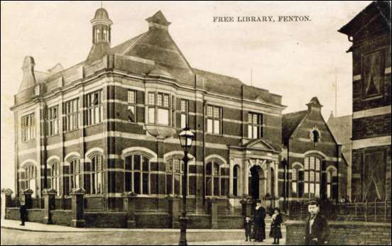 a postcard of the Carnegie Building c1910