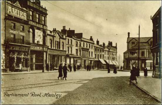 Parliament Row, Hanley 