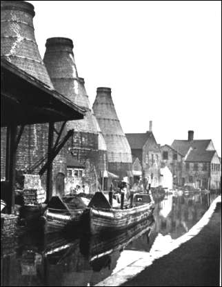 The Seven Sisters on the Caldon Canal