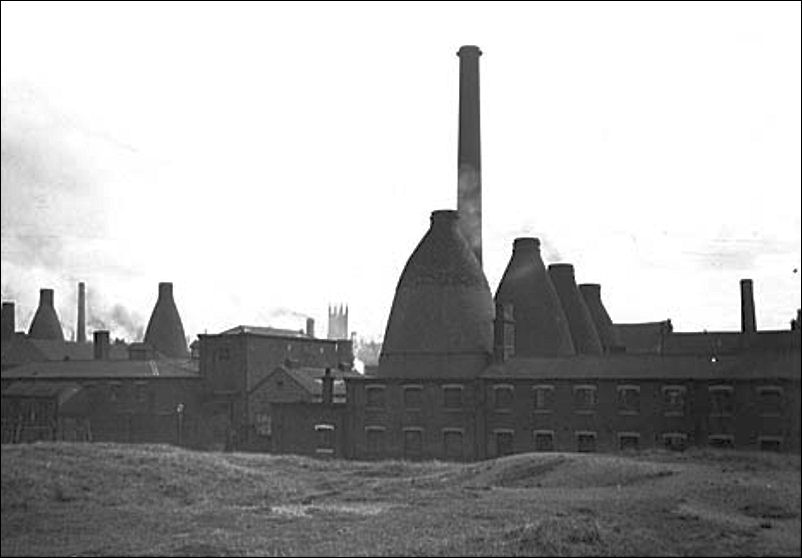 Sampson Bridgwood & Son at the Anchor Pottery in Goddard Street, Longton