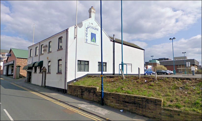 some of the original Clementsons Phoenix Mill buildings on Clough Street