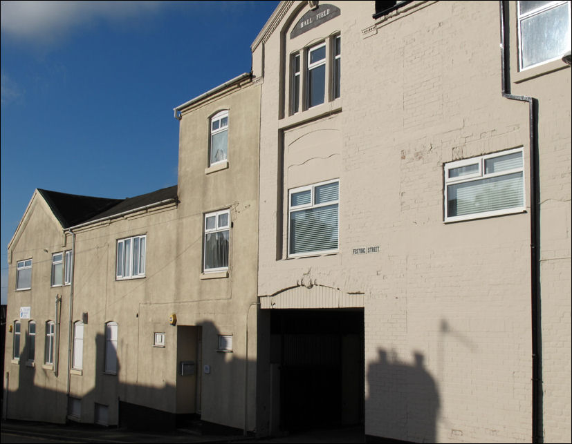 view of the Hall Field Works, Festing Street, Hanley