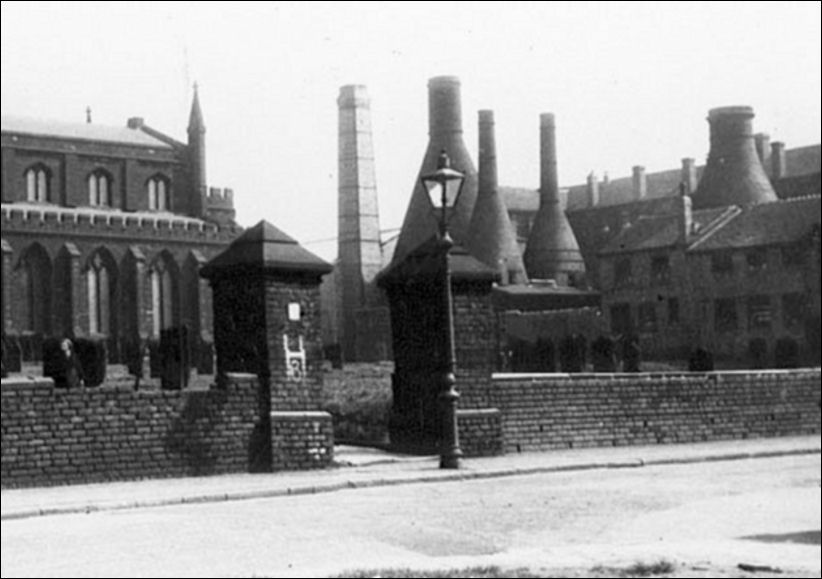 New Chelsea Porcelain Company, Stanley Works, Bagnall Street, Longton