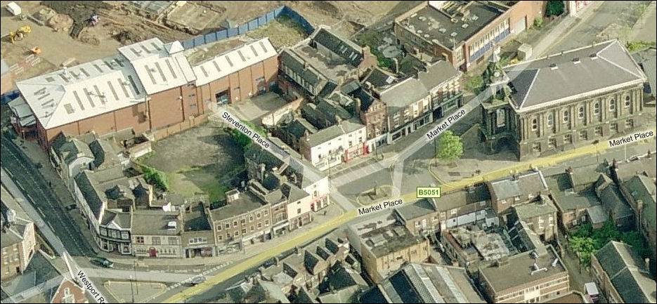 2009 view of Burslem Market Place