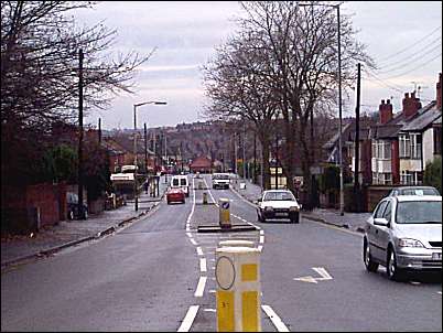 Blurton Road looking towards Heron Cross