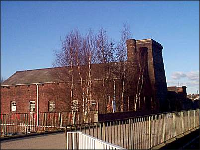 Olivers Mill next to the canal at the end of Newport Lane