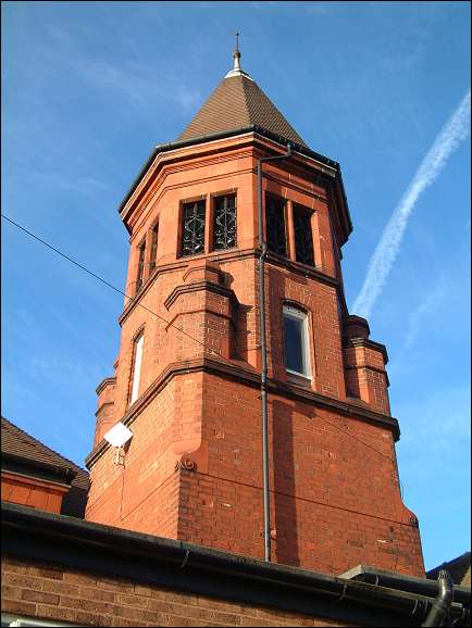 detail of the tower