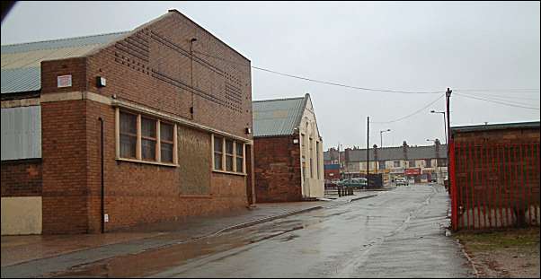 view looking up China Street towards King Street