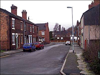 Looking from Gorse Street along Camden Street towards Duke Street