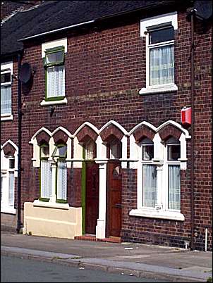 Detail of houses from top photo