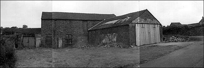 Garage stores from Heathside Lane 