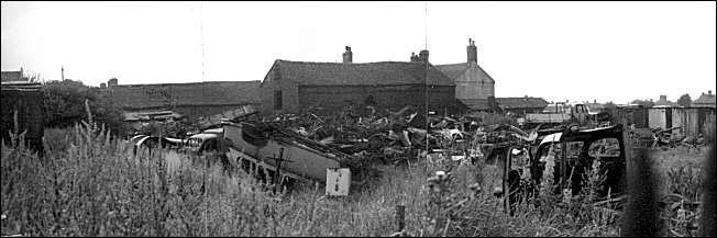 Yew Tree farm from rear of Vicarage