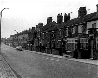 view along Kidsgrove Road 