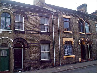 Terraced houses in Brunswick Place