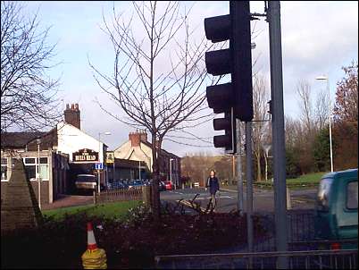 Gate to the side of "Ringway House" - Peach Data Services