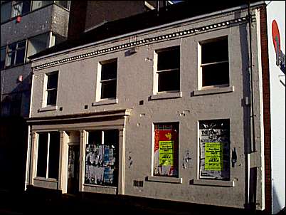 Old shop front opposite The Place  