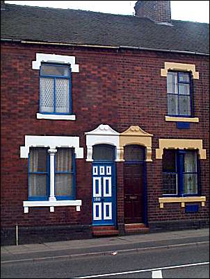 Detail on the houses