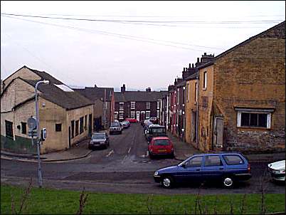 Howson Street running down to Bernard Street at the bottom