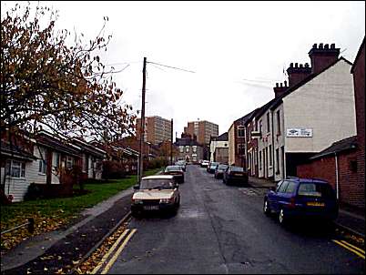 Picton Street - looking upwards towards Waterloo Street.