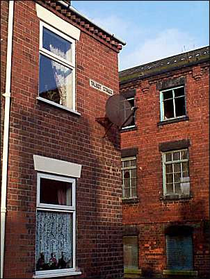 House on the corner of Talbot Street