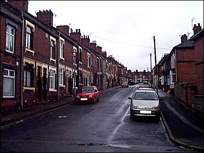 Tintern Street - looking upwards towards Waterloo Street.