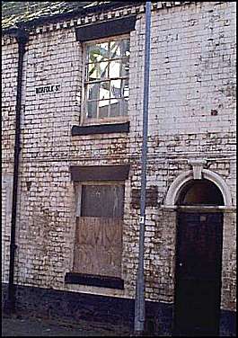 House at the end of Norfolk Street