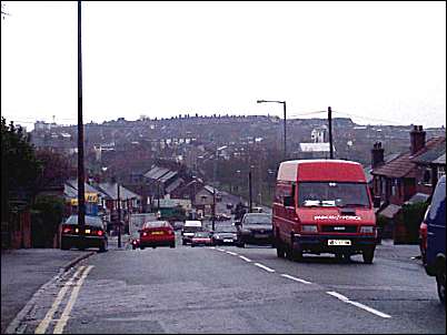 Town Road - from Sneyd Green - looking towards Hanley