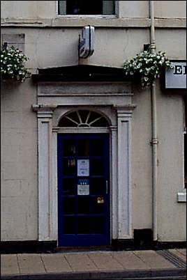 Doorway to number 25