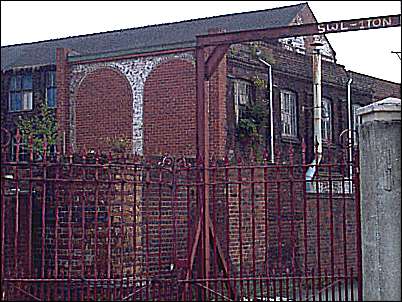 The back of Minton's works taken from Wolfe Street.