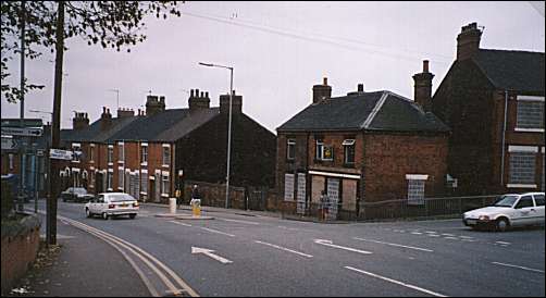 Looking down St. Michaels' road - Turnhurst Road to the right