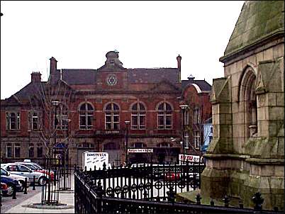 Tunstall's second Town Hall - completed in 1885 