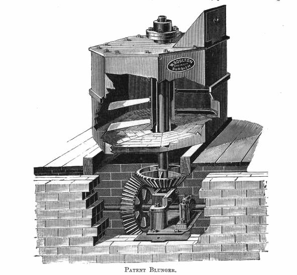 The blunger as originally designed by William Boulton