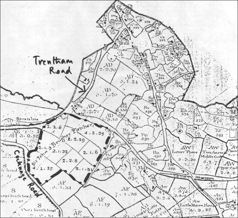 Plan of the Estates of the Duke of Sutherland of Trentham Hall