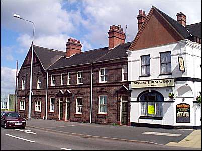 Houses facing King Street