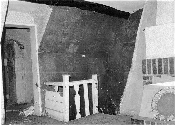 the upstairs at 102 Grove Road - there was only one bedroom