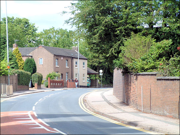 view further down Grove Road