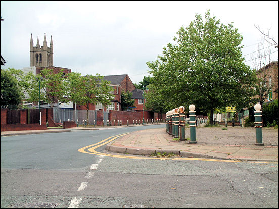 Looking along Normacot Road