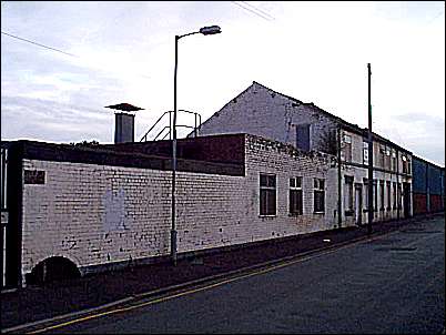 Location of William Scrivener's brickworks in Norfolk Street