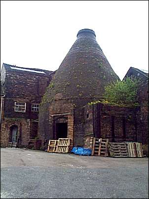 1906 bottle kiln at the Falcon Pottery