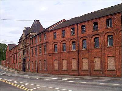 Frontage of the Cliff Vale Potteries