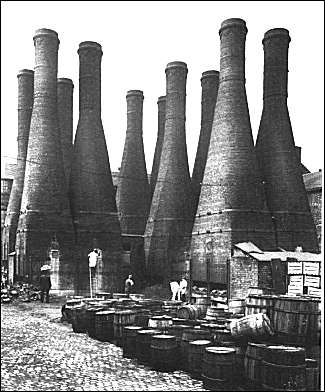 The enamel kilns